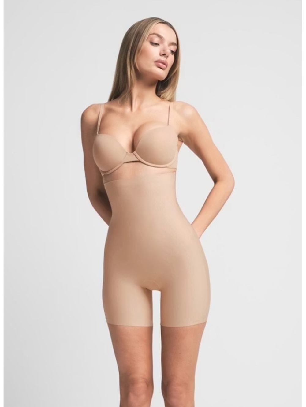 Skims Body Core Sculpt High Waisted Short Color Sienna Size Medium